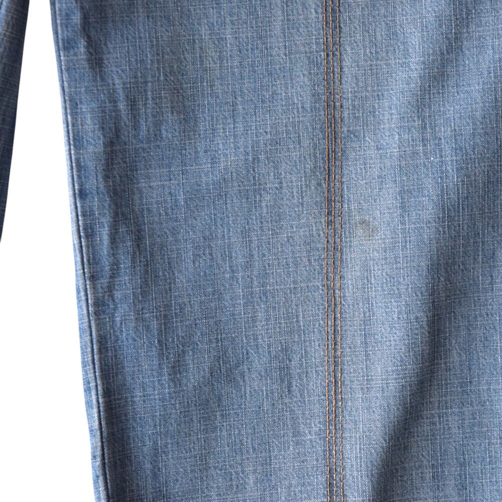Vintage Faded Glory Y2K Denim Capri Jeans - Size 4 - Drawstring Hem - Picture 8 of 8